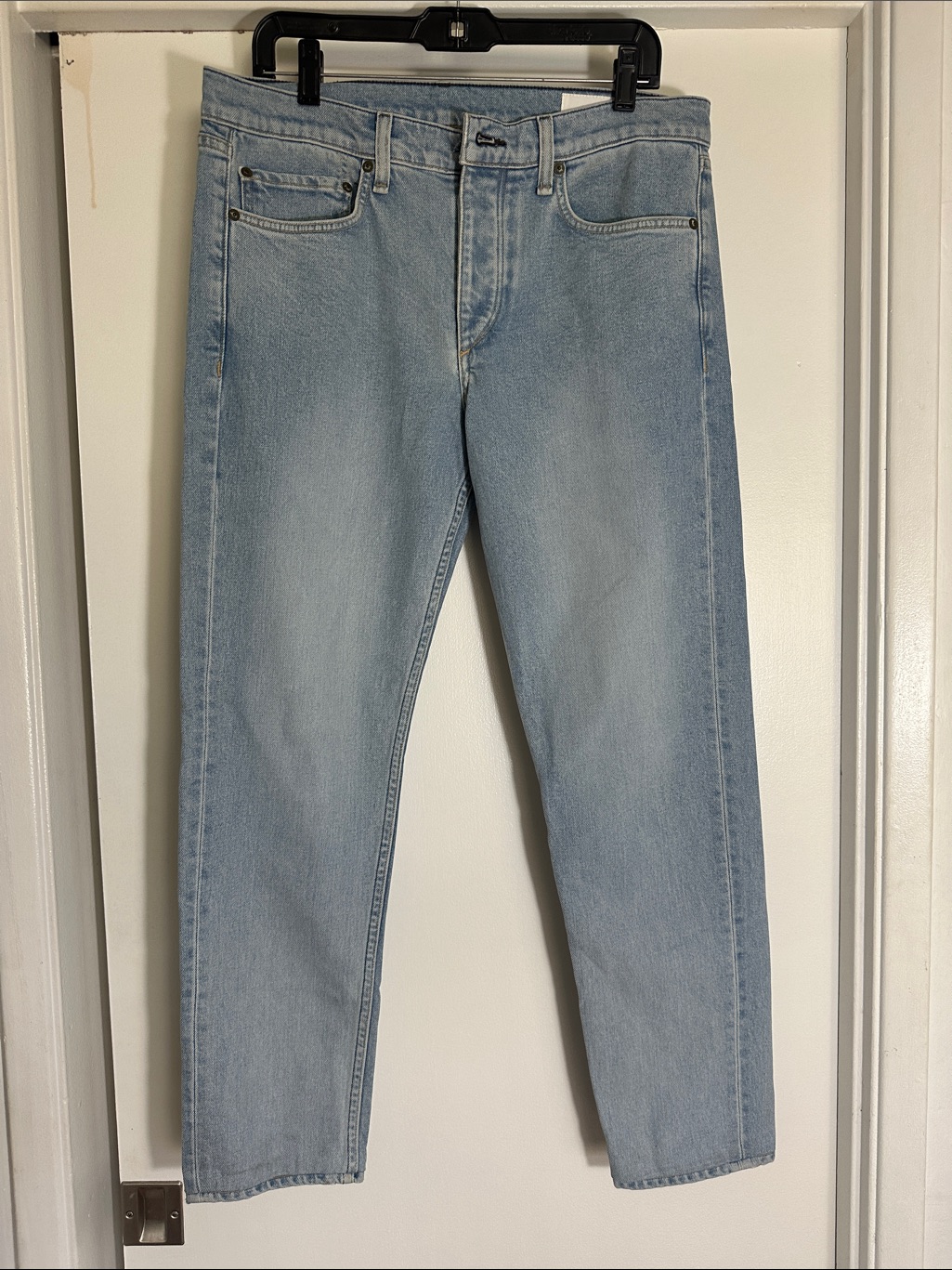 Rag & Bone Light Blue Slim Straight Men's Jeans